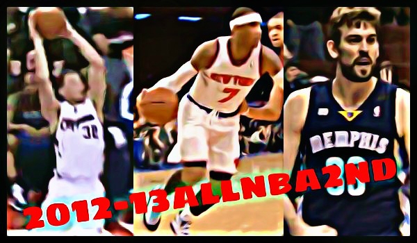 NBA2012-13シーズンのオールNBAセカンドチーム