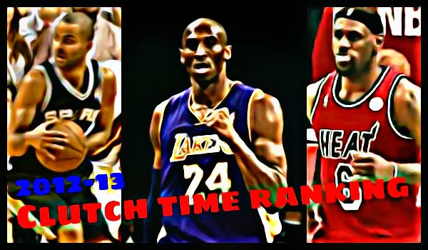 NBA2012-13シーズンのクラッチタイム得点ランキング【4位～6位】